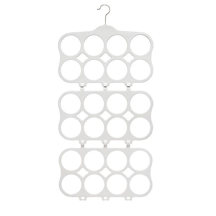 slide 2 of 2, Real Simple Folding Scarf Hanger - Dove, 1 ct