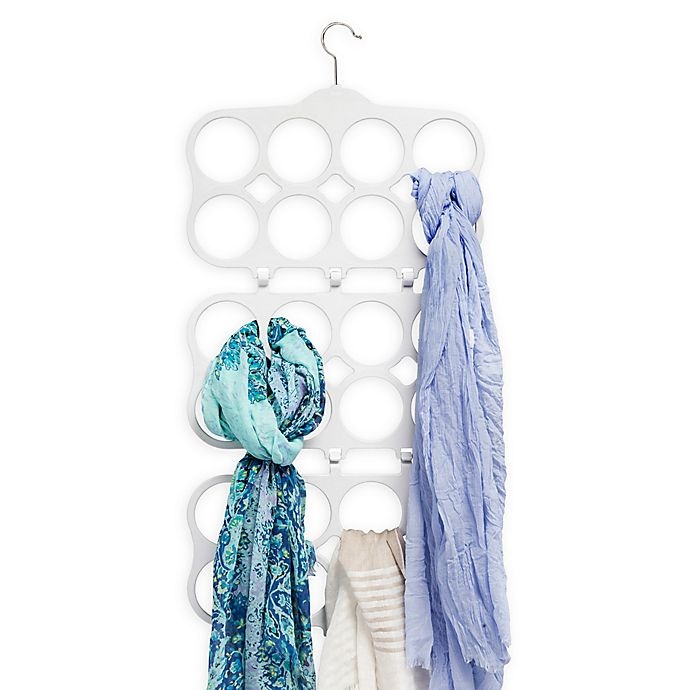 slide 1 of 2, Real Simple Folding Scarf Hanger - Dove, 1 ct
