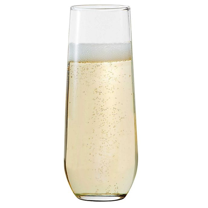 slide 1 of 3, Dailyware Stemless Champagne Flutes, 4 ct
