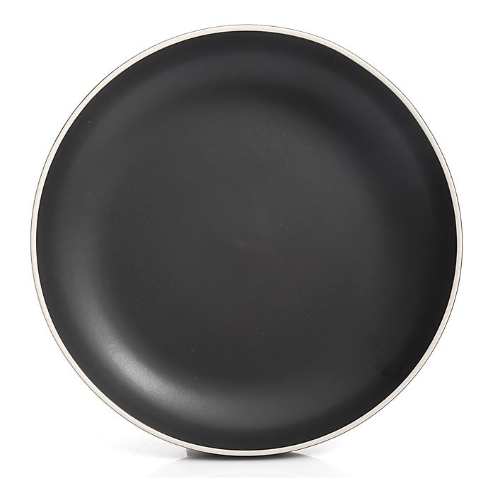 slide 4 of 4, Artisanal Kitchen Supply Edge Dinner Bowls - Graphite, 4 ct