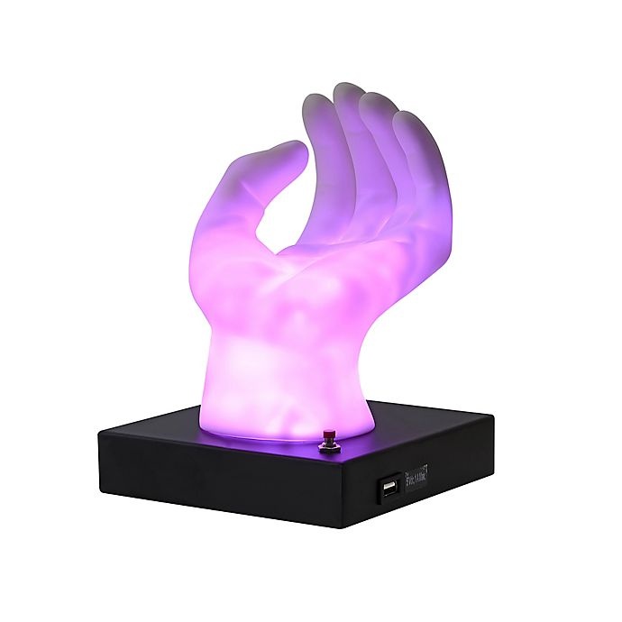 slide 12 of 15, Equip Your Space Novelty Hand Desk Lamp - White, 1 ct