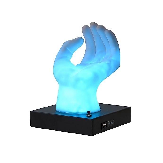 slide 14 of 15, Equip Your Space Novelty Hand Desk Lamp - White, 1 ct