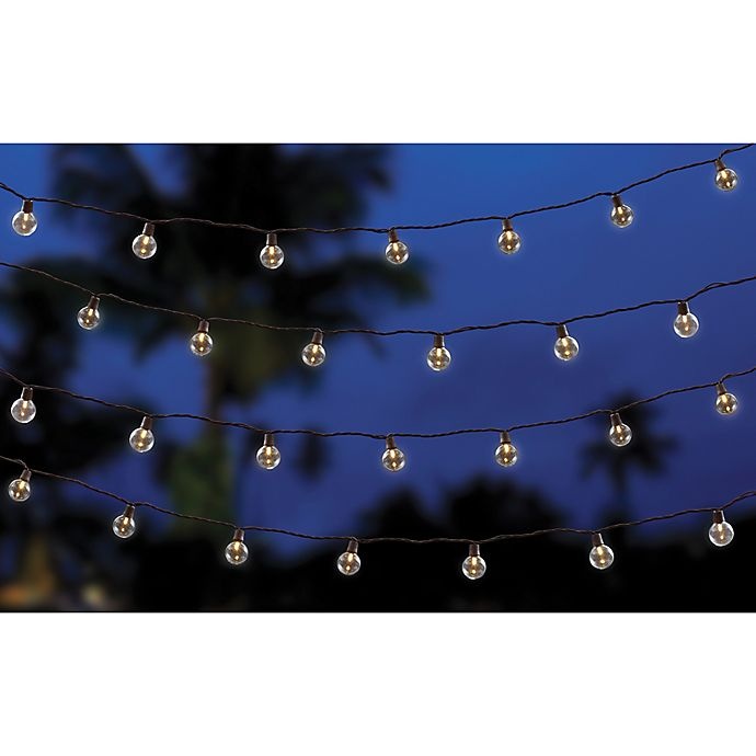 slide 2 of 2, Destination Summer 50-Count Outdoor String Lights - Warm White, 1 ct