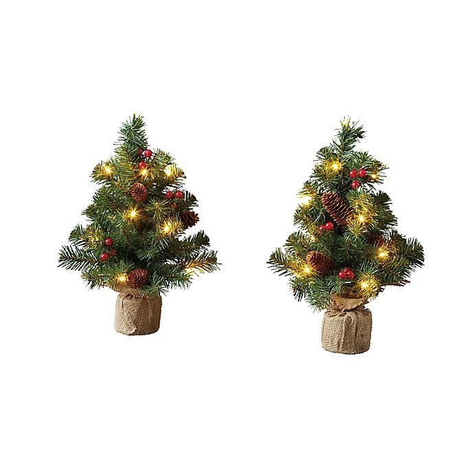 slide 4 of 5, Winter Wonderland Battery-Operated Holiday Value Decorative Christmas Set, 10 ct