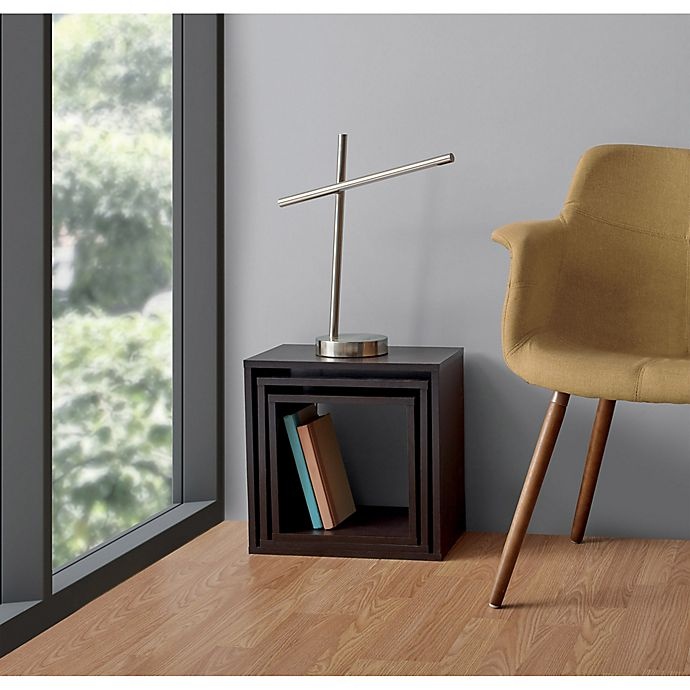 slide 3 of 3, ORG Cubes Accent Nesting End Tables - Espresso, 3 ct