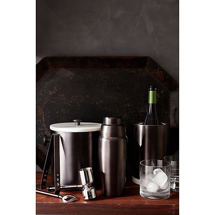 slide 4 of 5, Artisanal Kitchen Supply Cocktail Shaker Set - Matte Black, 3 ct