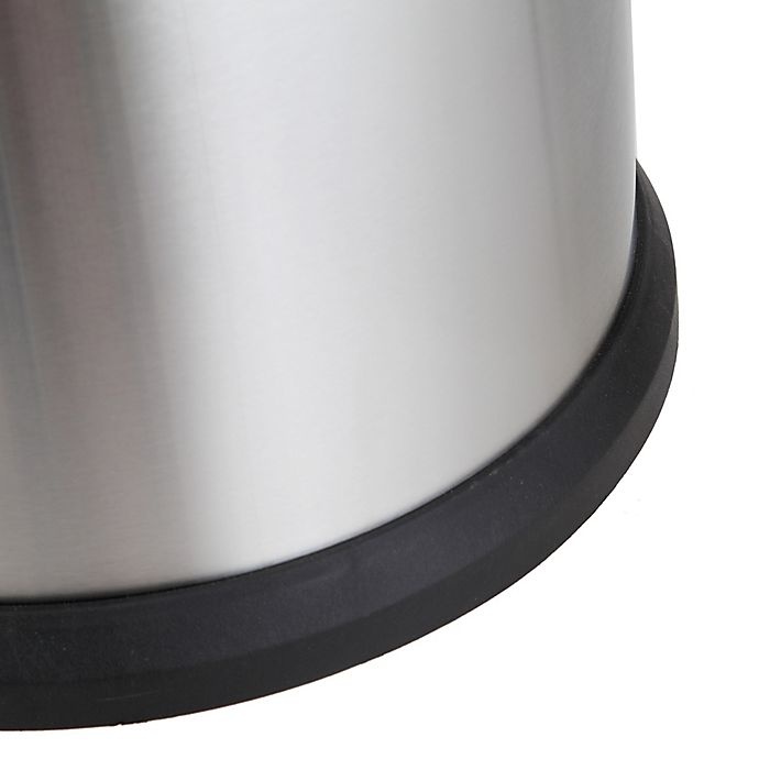 slide 4 of 4, SALT Stainless Steel Round Step Trash Can, 40 liter