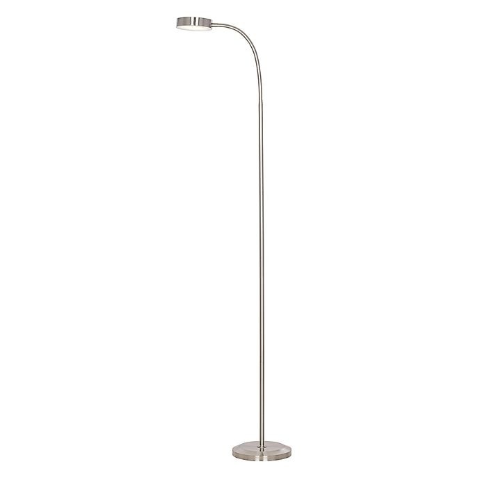 slide 2 of 6, Salt Floor Lamp - Brushed Silver, 1 ct