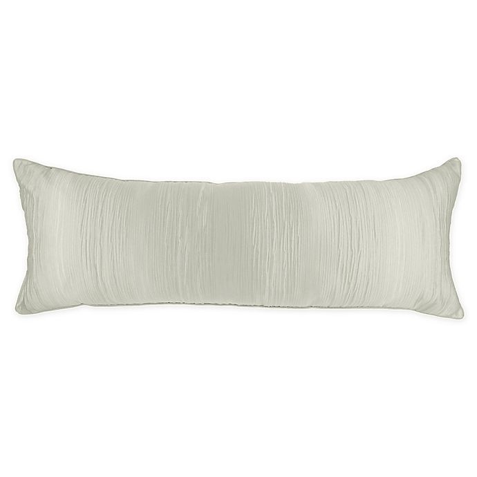 slide 1 of 1, Wamsutta Collection Vera Jacquard Oblong Throw Pillow - Silver, 1 ct