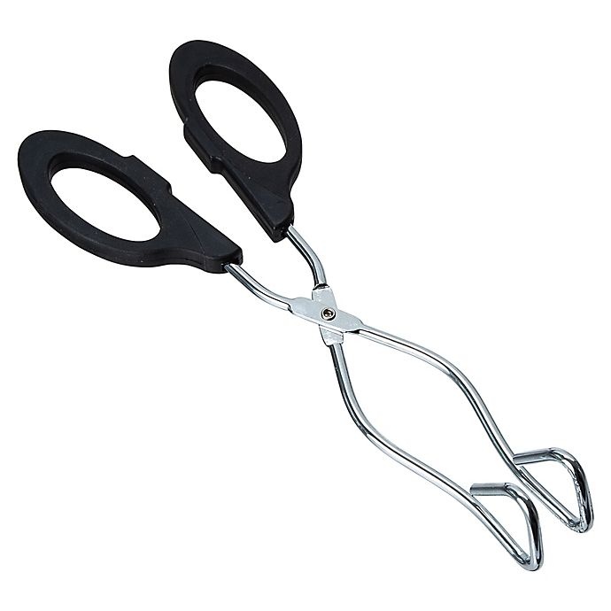 slide 2 of 5, SALT Metal/Plastic Tongs - Black/Grey, 2 ct