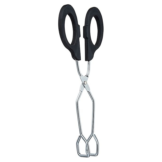 slide 4 of 5, SALT Metal/Plastic Tongs - Black/Grey, 2 ct