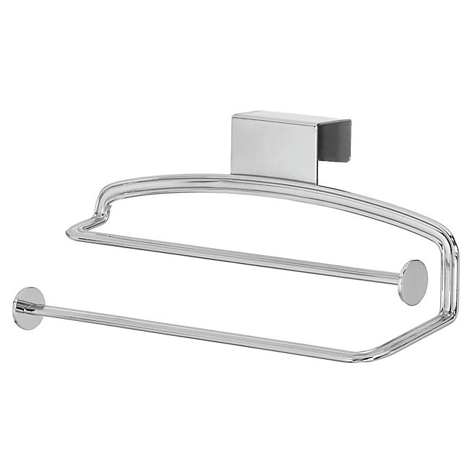 slide 2 of 3, SALT Over-the-Cabinet Chrome Double Towel Bar, 1 ct