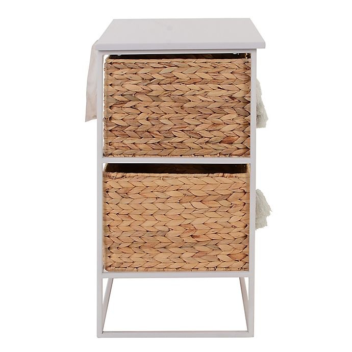 slide 4 of 5, Marmalade Storage Tower with Handwoven Baskets - Grey, 1 ct