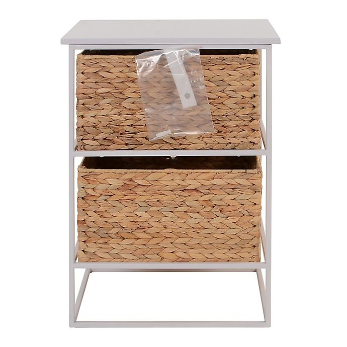 slide 5 of 5, Marmalade Storage Tower with Handwoven Baskets - Grey, 1 ct