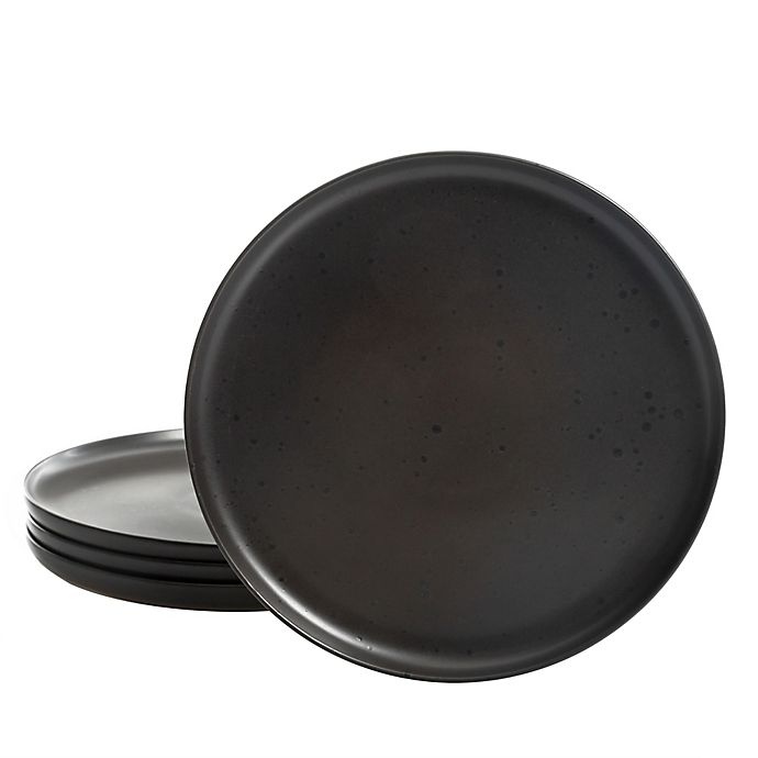 slide 4 of 5, Artisanal Kitchen Supply Soto Salad Plates - Coal, 4 ct