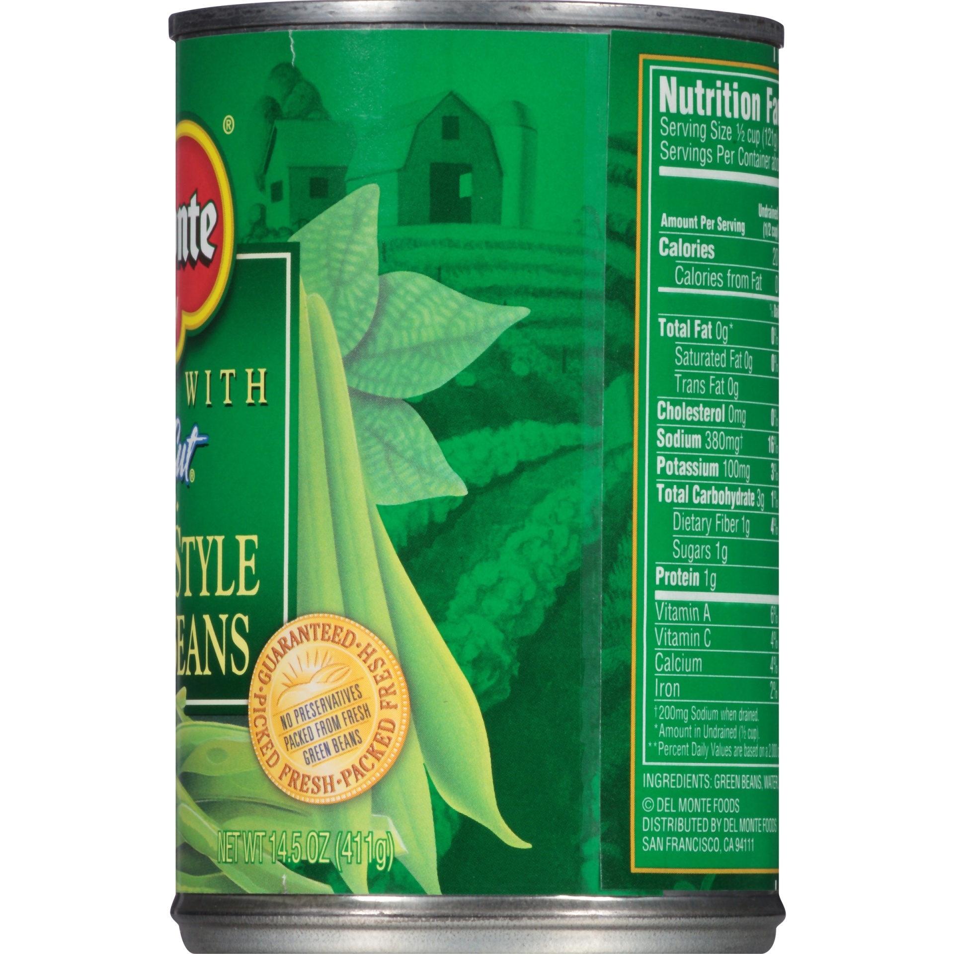 slide 6 of 6, Del Monte Blue Lake French Style Green Beans 14.5 oz Can, 14.5 oz