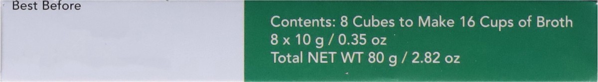 slide 13 of 13, The Organic Gourmet Large Cubes Organic Vegetable Bouillon Cubes 8 ea, 8 ct