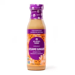 80 Acres Farms Sesame Ginger Vinaigrette Dressing 10 oz