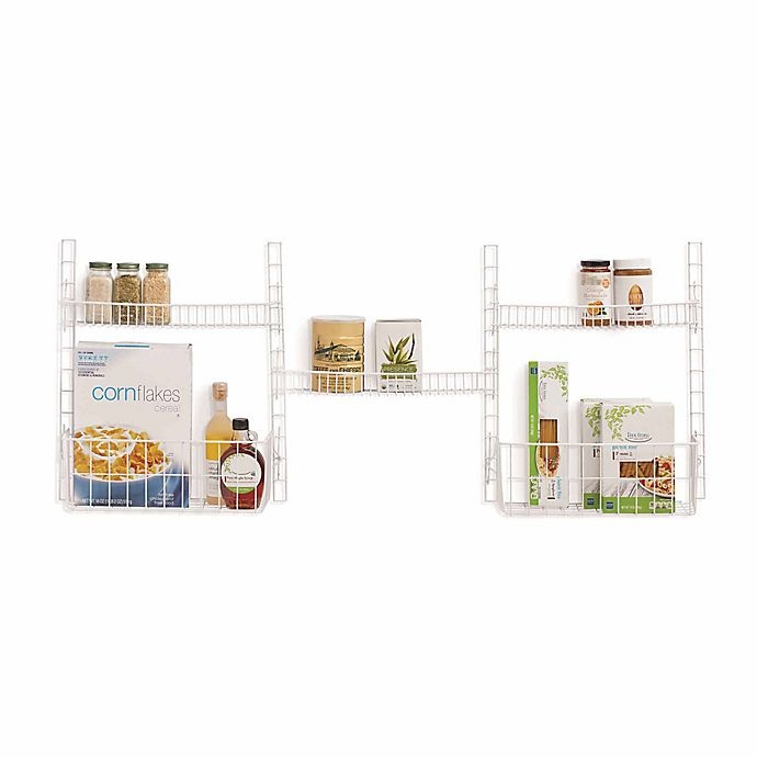 slide 2 of 2, SALT Over-the-Door 5-Shelf Pantry Organizer - White, 1 ct