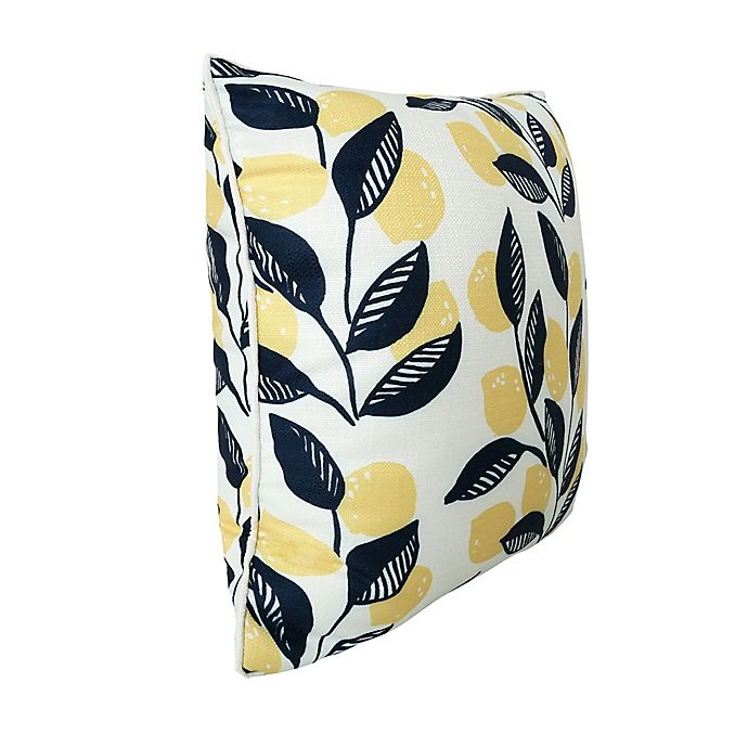 slide 2 of 3, One Kings Lane Open House Lemon Tree Indoor/Outdoor Square Throw Pillow, 1 ct