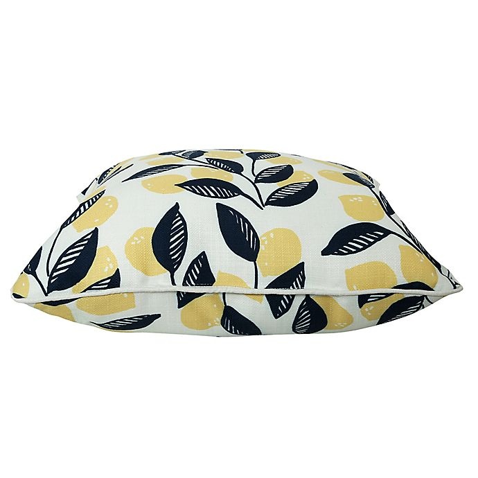 slide 3 of 3, One Kings Lane Open House Lemon Tree Indoor/Outdoor Square Throw Pillow, 1 ct