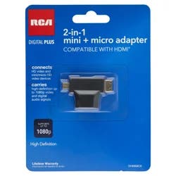 RCA Digital + HDMI to Micro/Mini Adapter