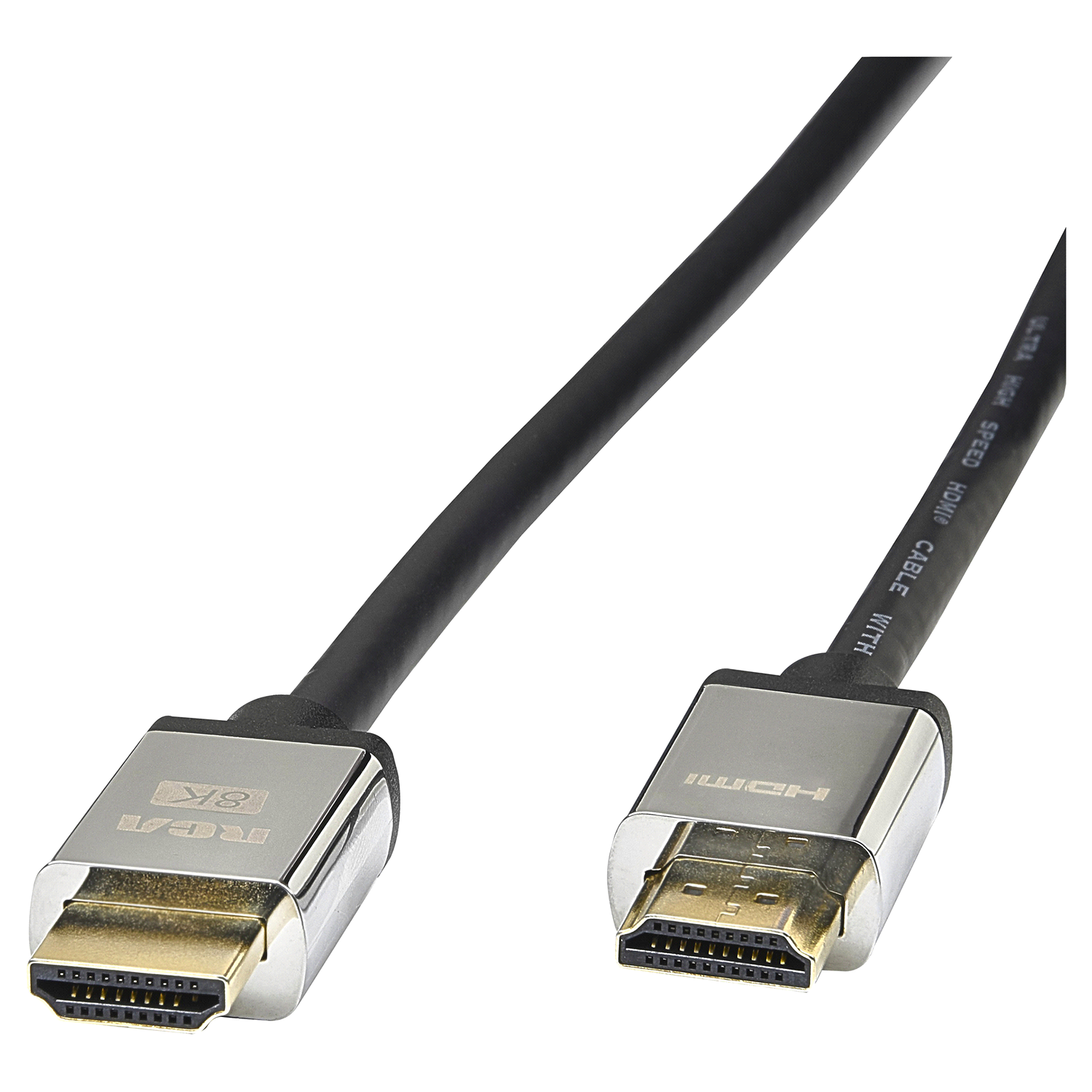 slide 2 of 2, RCA 8K Ultra High-Speed HDMI Cable 10', 10 ft