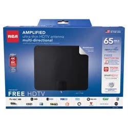 RCA Amplified Indoor Flat HDTV Antenna Multi-Directional
