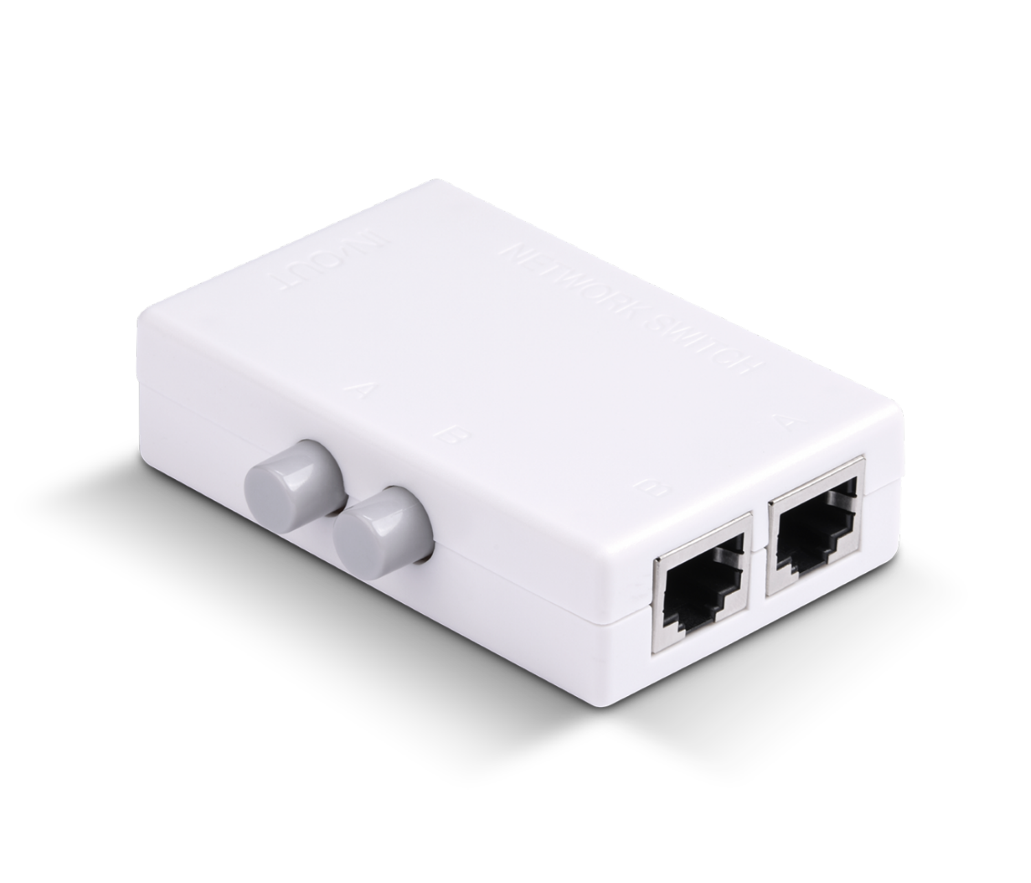 slide 1 of 1, RCA 2-Port Network Switch, 1 ct