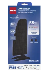 Rca Amplified Indoor Slim Antenna