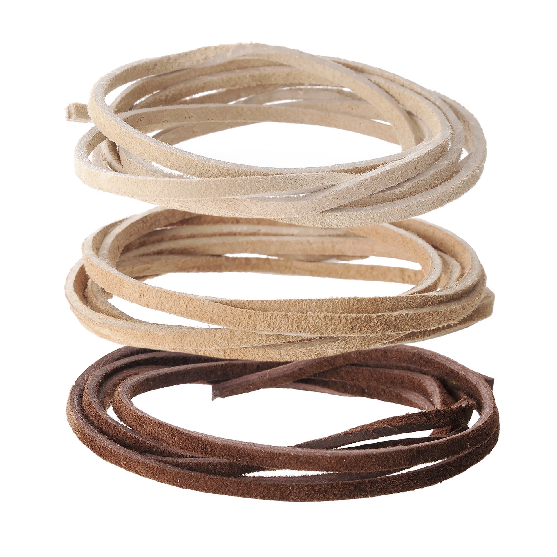 slide 2 of 3, Multicolor Soft Suede Lace Cording By Bead Landing, 3/32 in x 8 ft