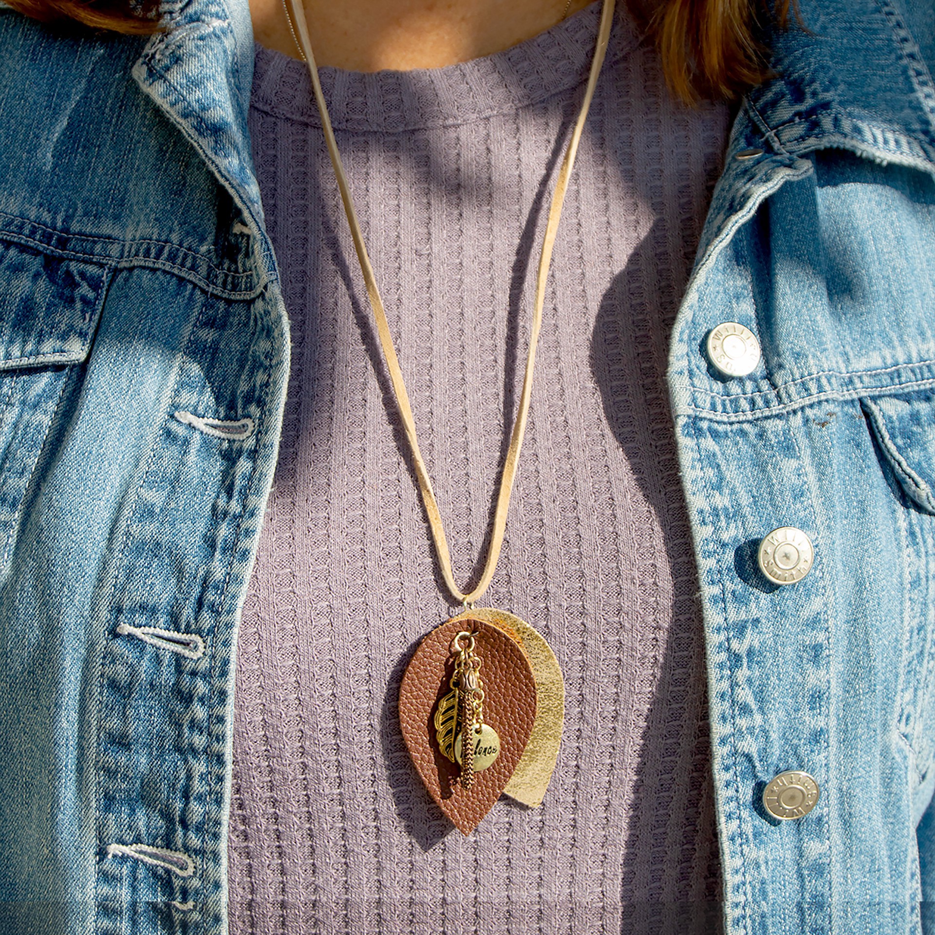 slide 3 of 3, Multicolor Soft Suede Lace Cording By Bead Landing, 3/32 in x 8 ft