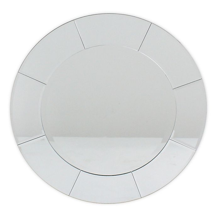slide 1 of 2, W Home Circular Wall Mirror, 24 in