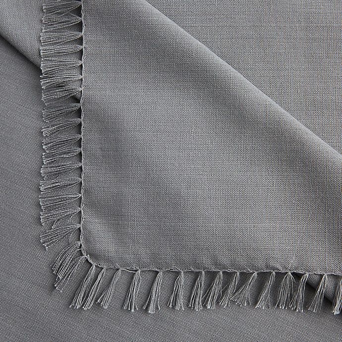 slide 3 of 7, Artisanal Kitchen Supply Fringe Napkins - Taupe, 2 ct