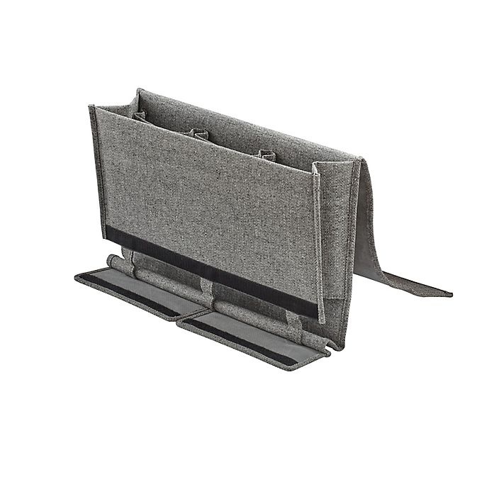 slide 2 of 3, ORG Bedside Caddy - Grey, 1 ct