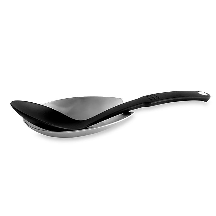 slide 2 of 2, Oggi Stainless Steel Spoon Rest, 1 ct