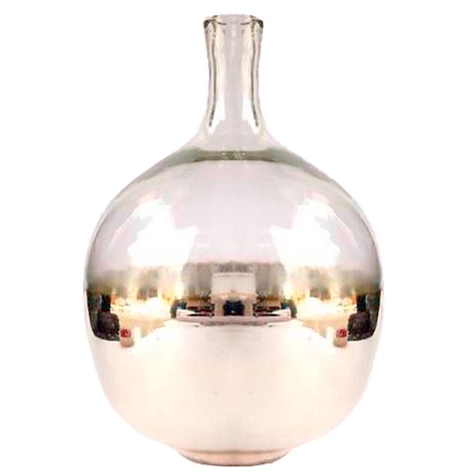 slide 1 of 1, W Home Metallic Glass Vase - Light Gold, 12.75 in
