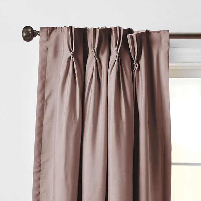 slide 2 of 2, Wamsutta Vintage Manteux Pinch Pleat Window Curtain Panel - Mauve, 108 in