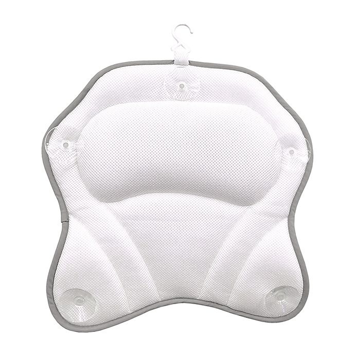 slide 2 of 5, Brookstone Luxury Spa Bath Pillow, 1 ct