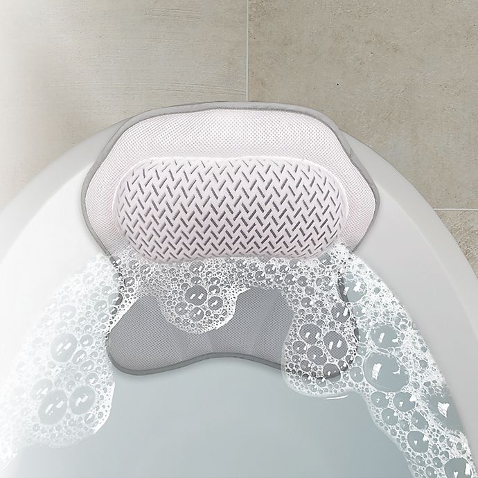 slide 5 of 5, Brookstone Luxury Spa Bath Pillow, 1 ct