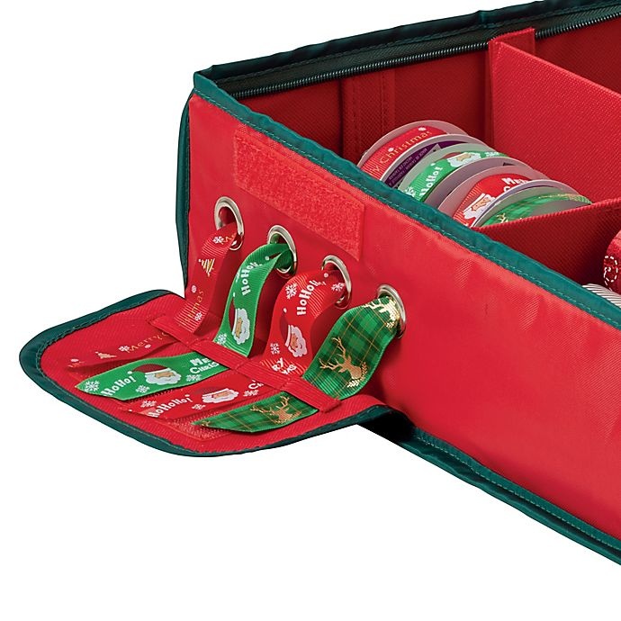 slide 2 of 3, Winter Wonderland Underbed Wrapping Paper Station, 1 ct