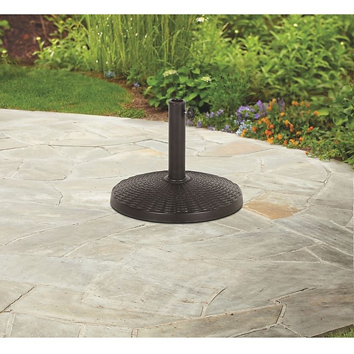 slide 2 of 2, Bee & Willow Home Resin Umbrella Base, 1 ct