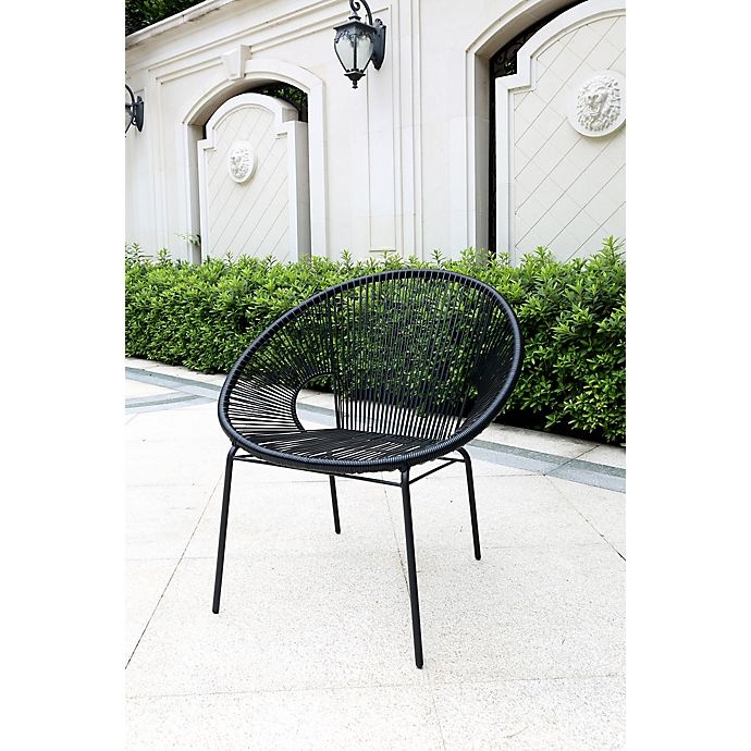 slide 7 of 7, Destination Summer Outdoor Round String Chair, 1 ct