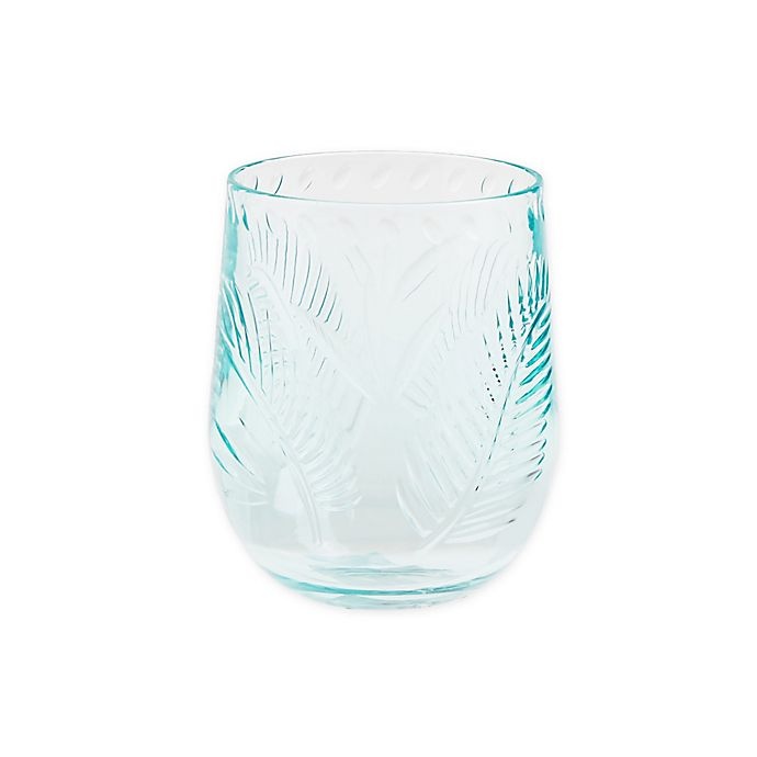 slide 3 of 11, W Home Palm Cut Stemless Wine Glass, 1 ct