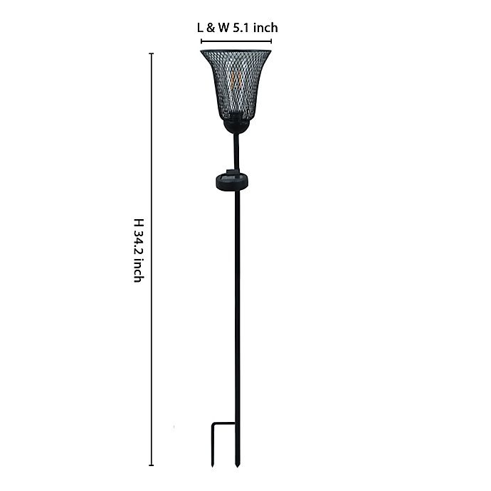 slide 2 of 6, Destination Summer Solar Bulb Garden Stake, 1 ct