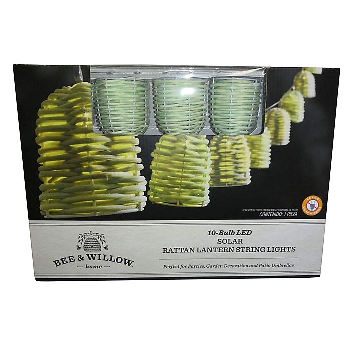 slide 3 of 7, Destination Summer Lantern Party String Lights - Celadon, 1 ct