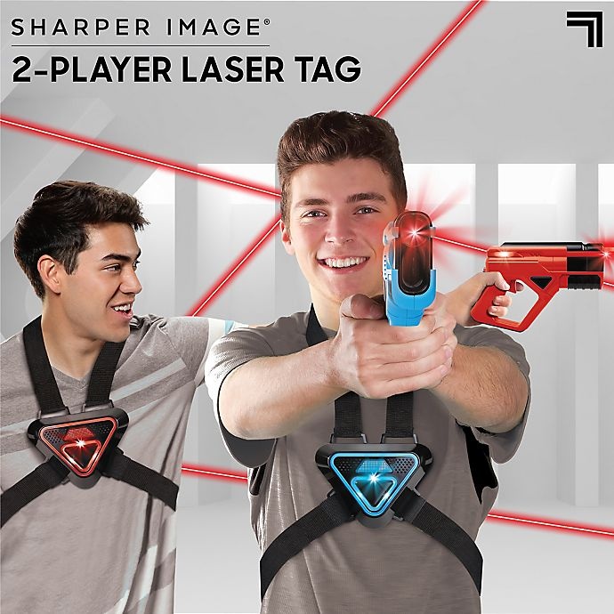 slide 2 of 8, Sharper Image Laser Tag Gun Blaster and Vest Armor Set, 1 ct