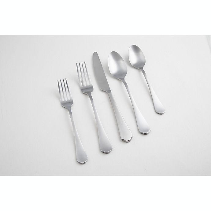 slide 5 of 7, Bee & Willow Home Portsmouth Satin Flatware Set - Silver, 20 ct