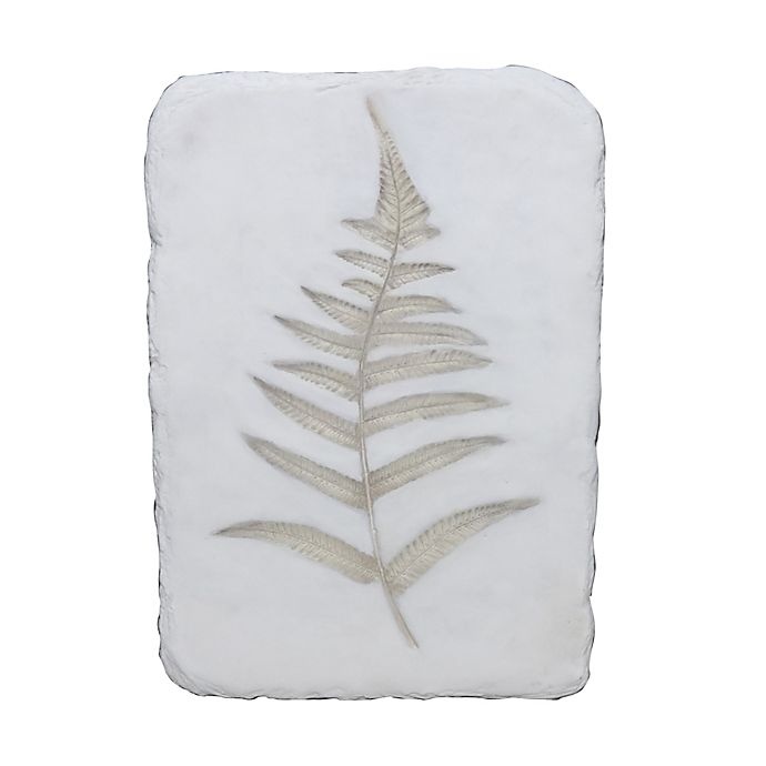 slide 2 of 2, Bee & Willow Home Bee & Willow Wild Fern 2 Botanical Plaque - White, 1 ct