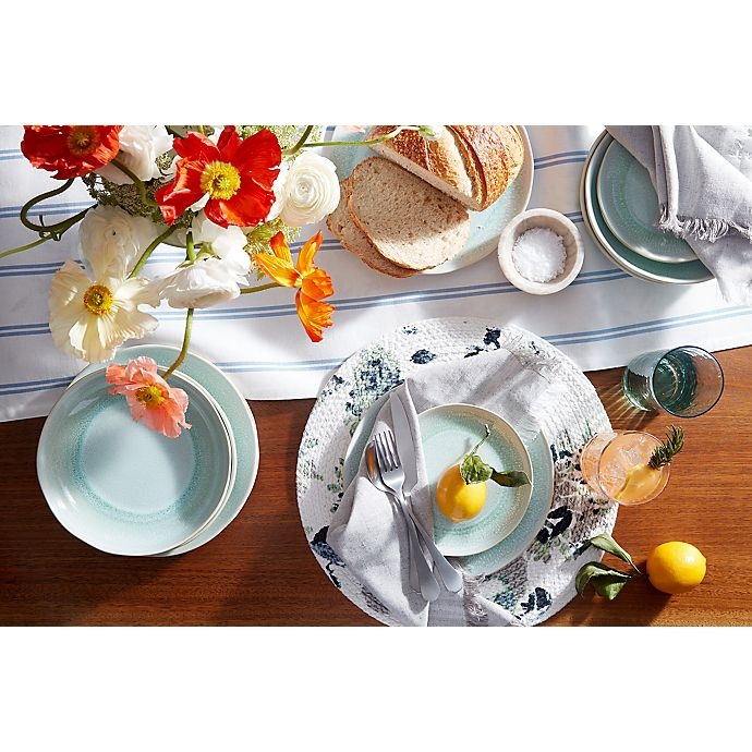 slide 3 of 3, Bee & Willow Home Weston Dinnerware Set - Mint, 16 ct